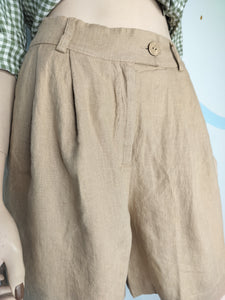 Bagan pleated Bermuda shorts