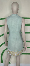 Load image into Gallery viewer, Grecian Green Short Embroidery Dress
