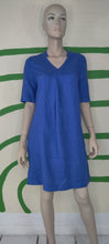 Load image into Gallery viewer, Blue Lapis Midi Dress
