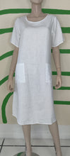 Load image into Gallery viewer, White Shortsleeve Dress

