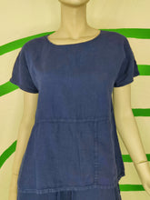 Load image into Gallery viewer, Blue Peacoat Aria Tee
