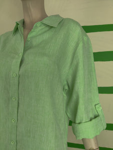 Green Shirtdress