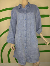 Load image into Gallery viewer, Blue Denim Shirtdress
