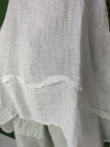 White Gauze Tunic