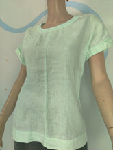 Load image into Gallery viewer, Tee Top Linen T-shirt
