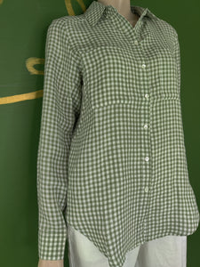 Calpe Green Button Up shirt