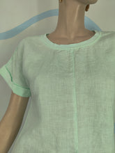 Load image into Gallery viewer, Tee Top Linen T-shirt
