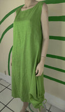 Load image into Gallery viewer, Avocado Green Sleeveless Dress Curve
