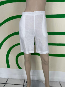 White Short Pant