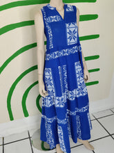 Load image into Gallery viewer, Blue Lapis Embroidery Dress
