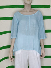 Load image into Gallery viewer, Blue Ocean Air Gauze Shirt
