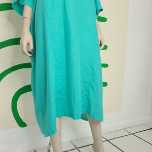 Island Green OS Dress