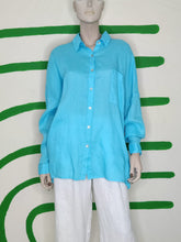 Load image into Gallery viewer, Blue long shirt
