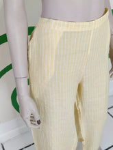 Load image into Gallery viewer, Yellow stripe pant
